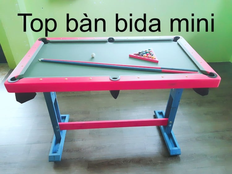 top bàn bida mini hot nhất hiện nay